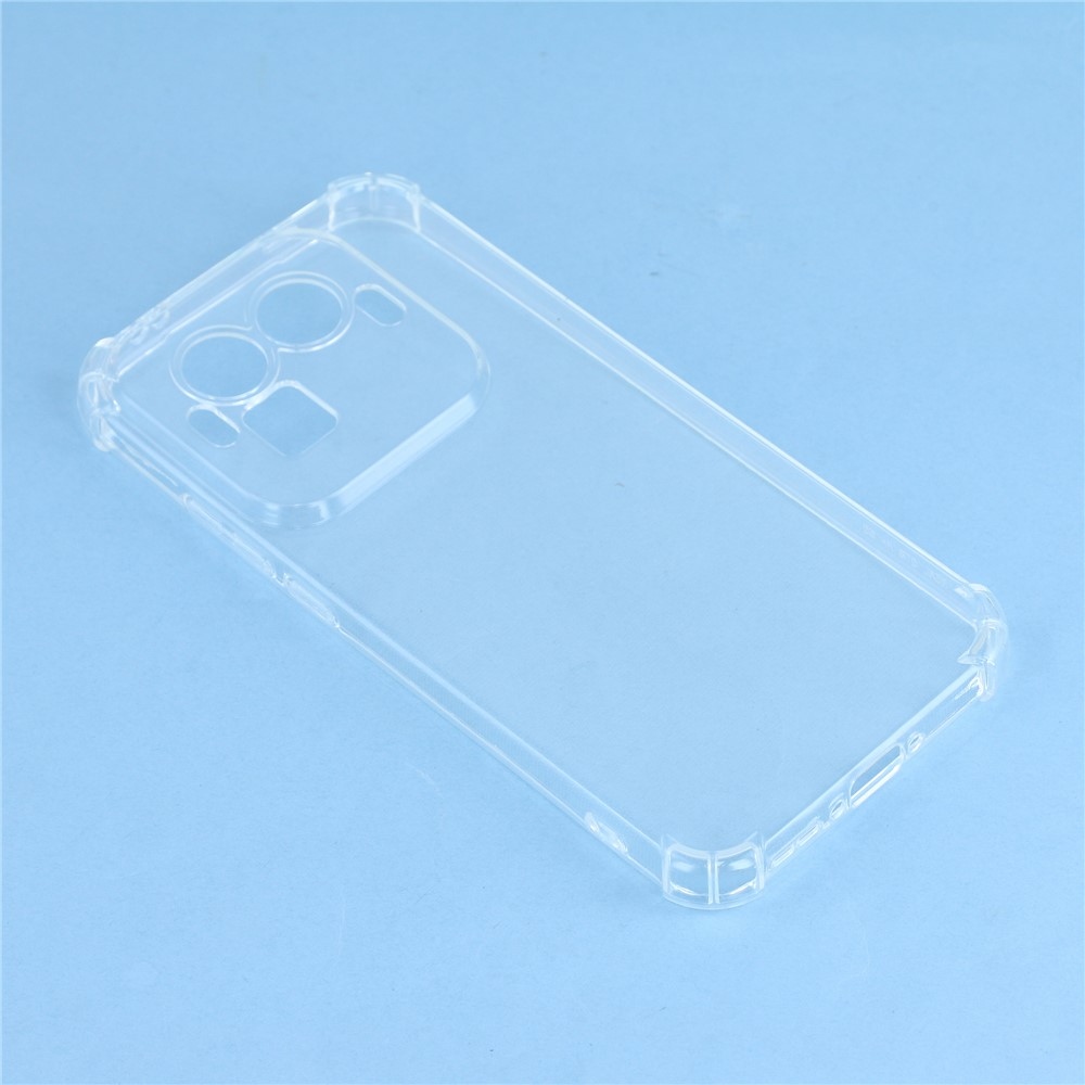 Átlátszó zselés tok megerősített sarkokkal a Realme GT 8 Pro 5G készülékhez