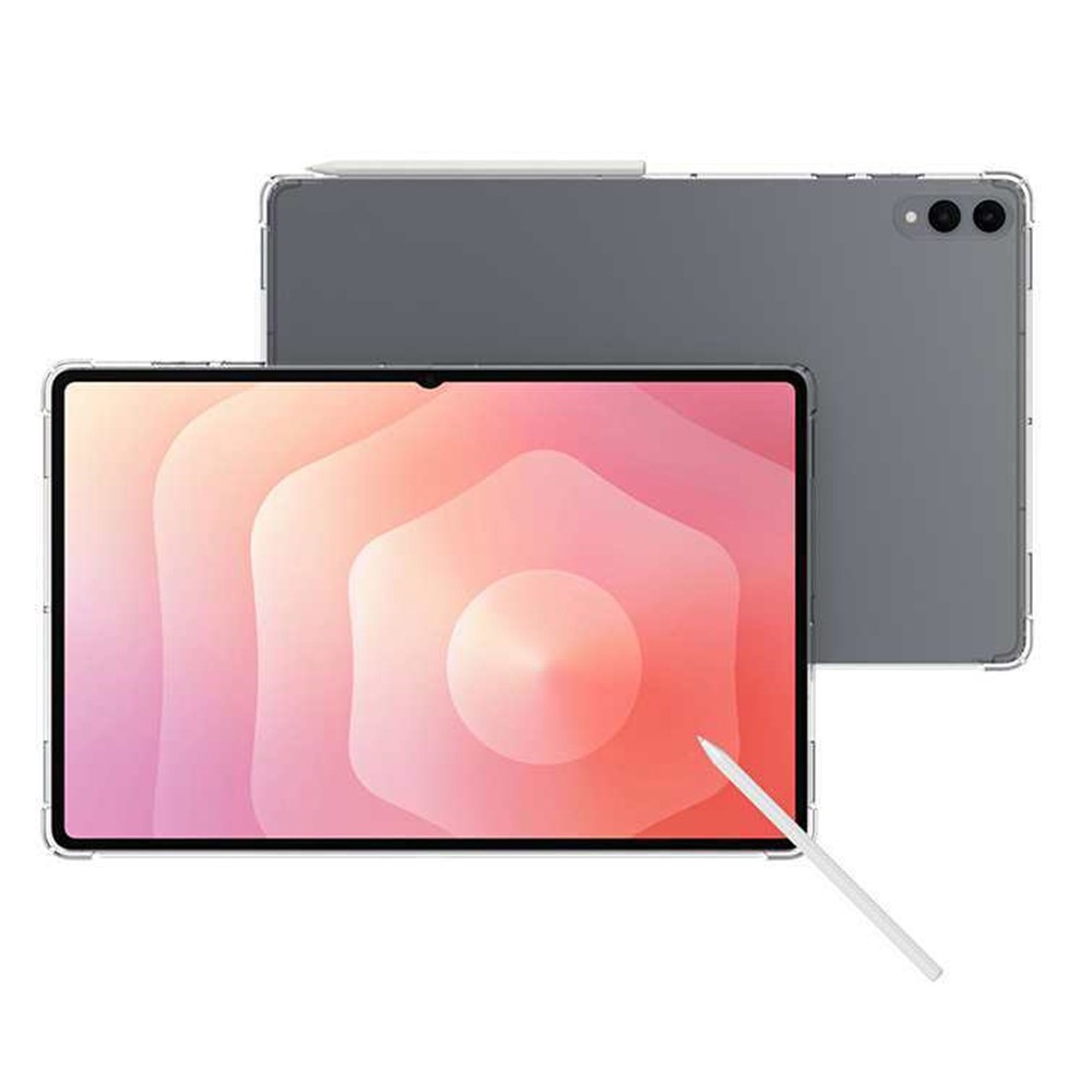 Átlátszó zselés tok megerősített sarkokkal Samsung Galaxy Tab S11 Ultra készülékhez - átlátszó