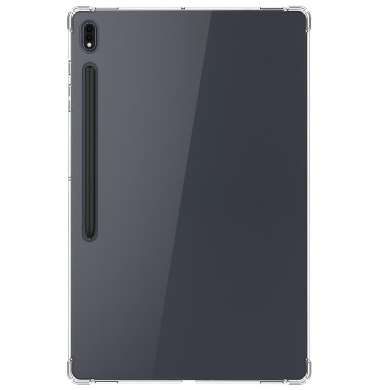 Átlátszó zselés tok megerősített sarkokkal Samsung Galaxy Tab S8 Ultra készülékhez - átlátszó