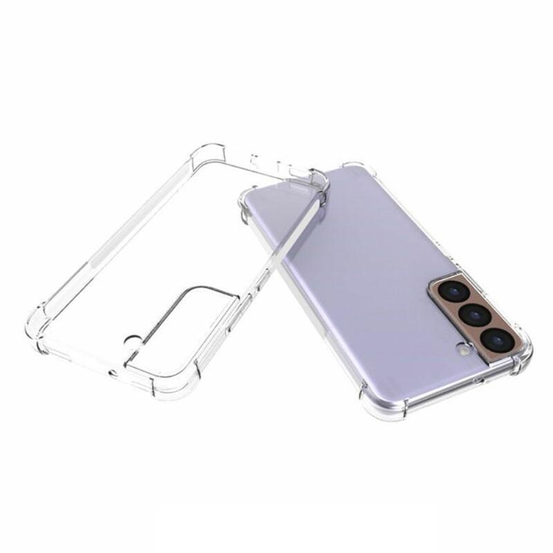 Átlátszó tok megerősített sarkokkal Samsung Galaxy S22 5G készülékhez