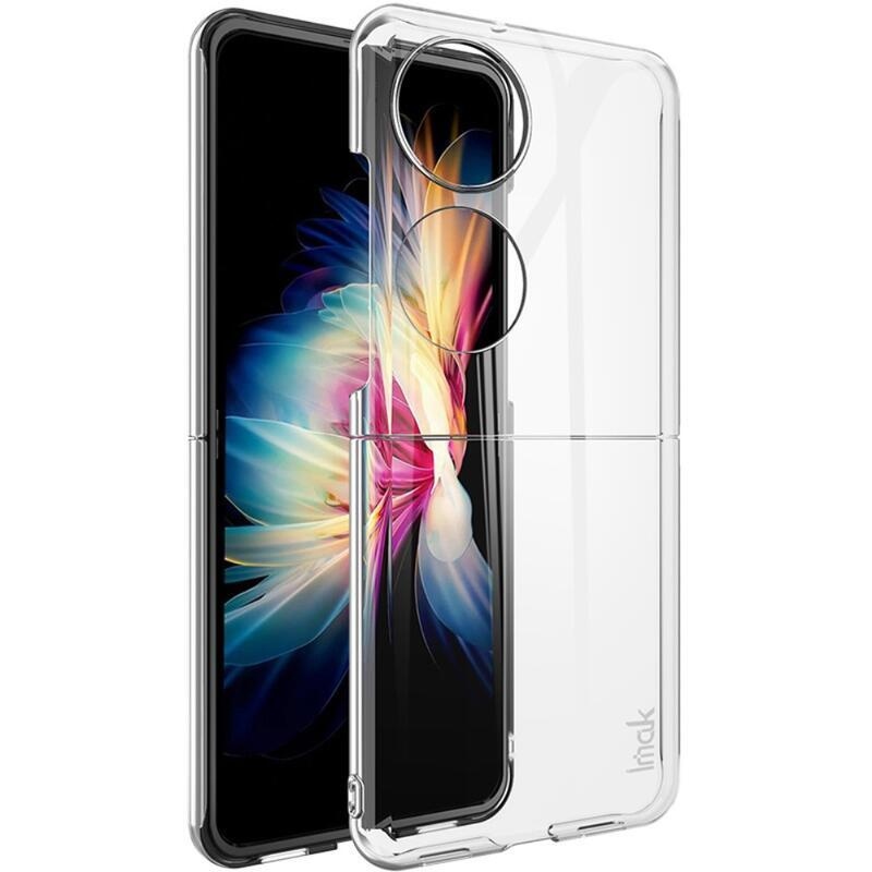 Átlátszó műanyag borítás a Huawei P50 Pocket készülékhez