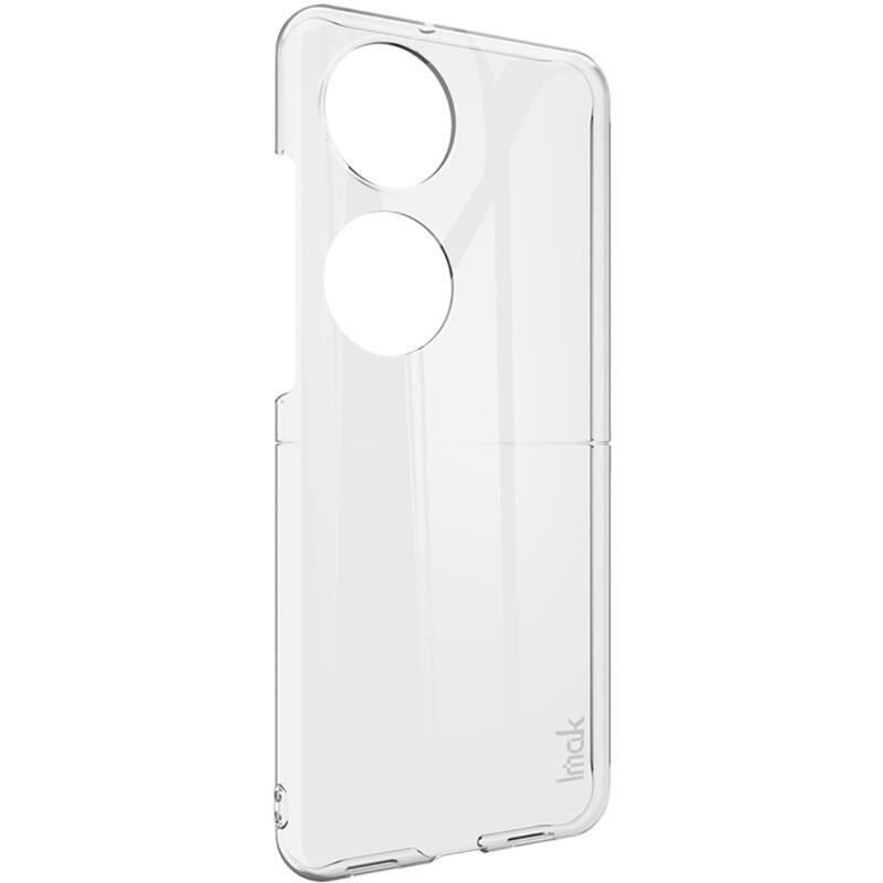Átlátszó műanyag borítás a Huawei P50 Pocket készülékhez