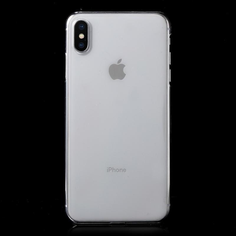 Átlátszó műanyag borítás iPhone XS Max készülékhez