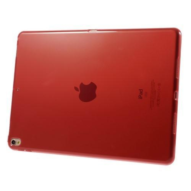 Áttetsző zselés tok iPad Pro 10.5 készülékhez - piros