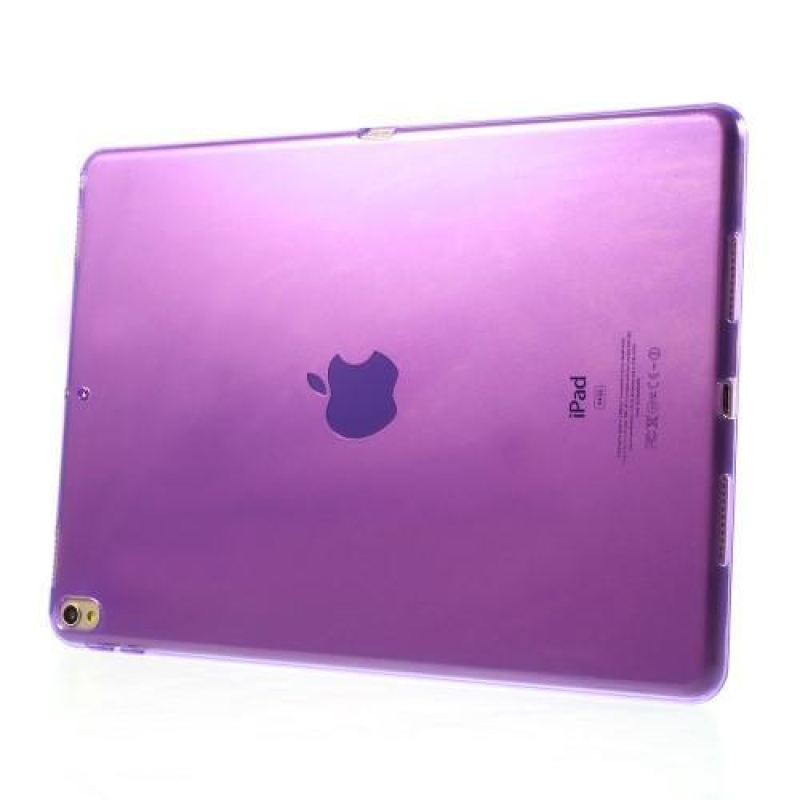 Áttetsző zselés tok iPad Pro 10.5 készülékhez - lila
