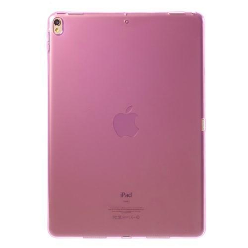 Áttetsző zselés tok iPad Pro 10.5 készülékhez - rózsaszín