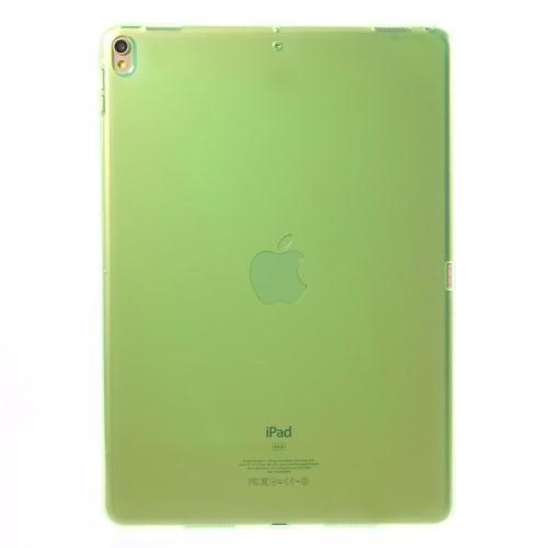 Áttetsző zselés tok iPad Pro 10.5 készülékhez - zöld
