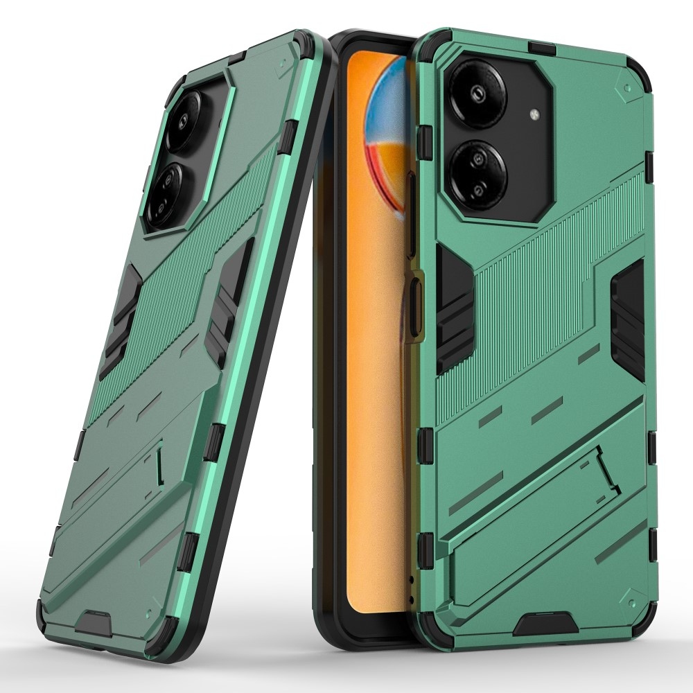 Armory tartós borító Xiaomi Poco C65/Redmi 13C 4G/5G készülékhez - sötétzöld