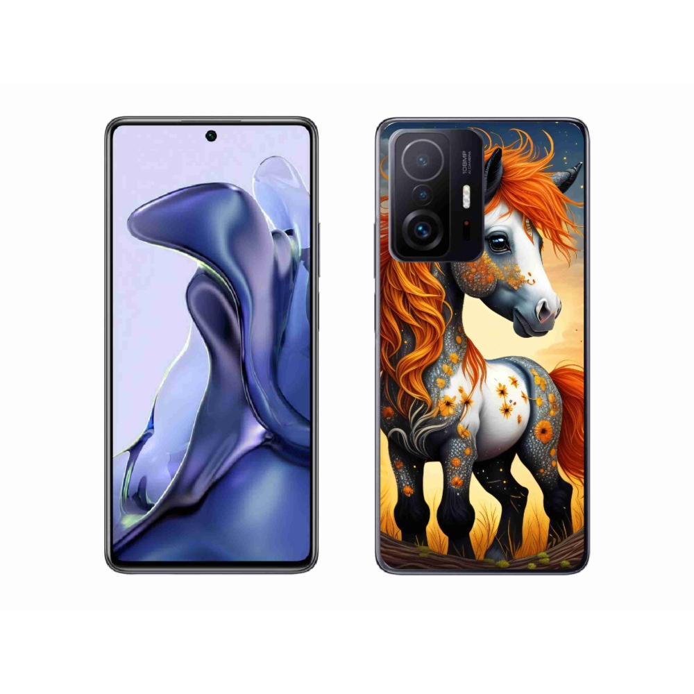 Gél borítás mmCase a Xiaomi 11T-hez - színes póni