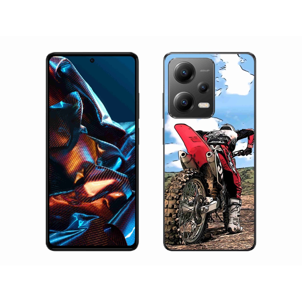 Gél borítás mmCase a Xiaomi Redmi Note 12 Pro 5G-hez - moto