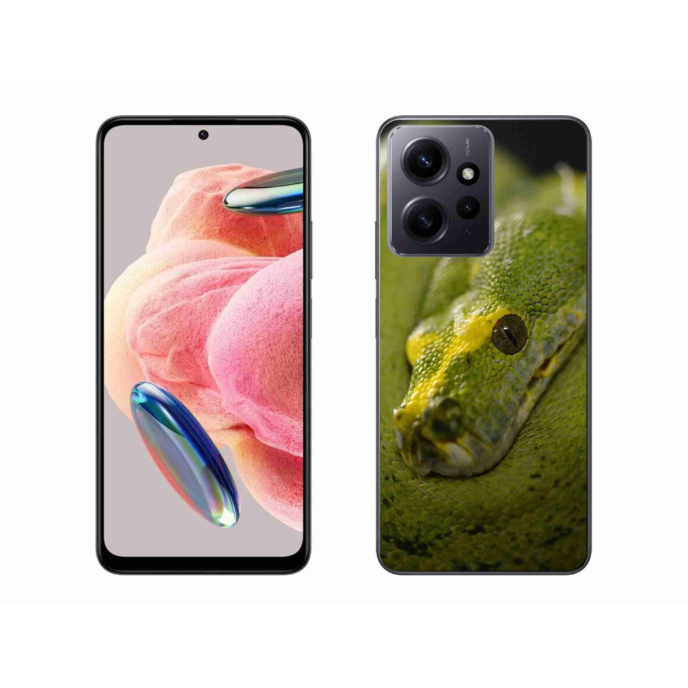 Gél borítás mmCase a Xiaomi Redmi Note 12 4G-hez - kígyó 2