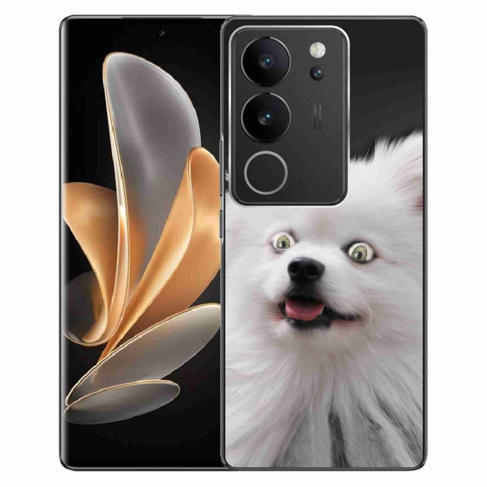 Zselés borítás mmCase a Vivo V29 5G-hez - fehér tüske