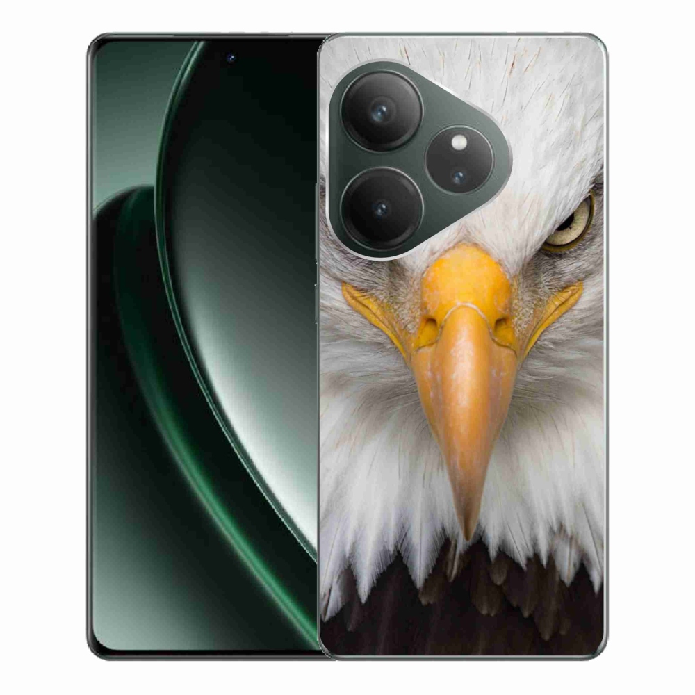 Gél borítás mmCase a Realme GT 6 5G/GT 6T 5G számára - sas
