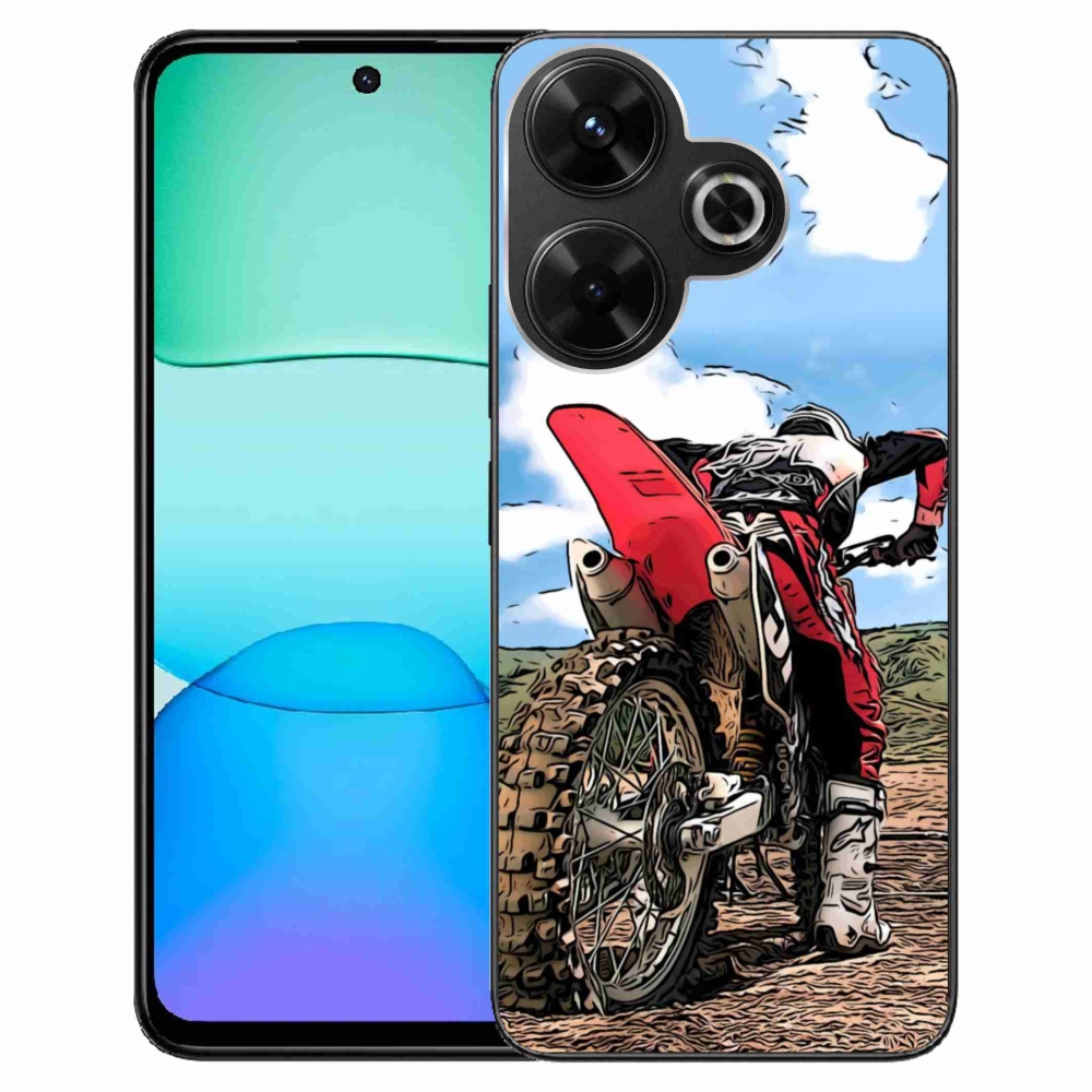 Gél borítás mmCase a Xiaomi Redmi 13 4G/Poco M6 4G - moto számára