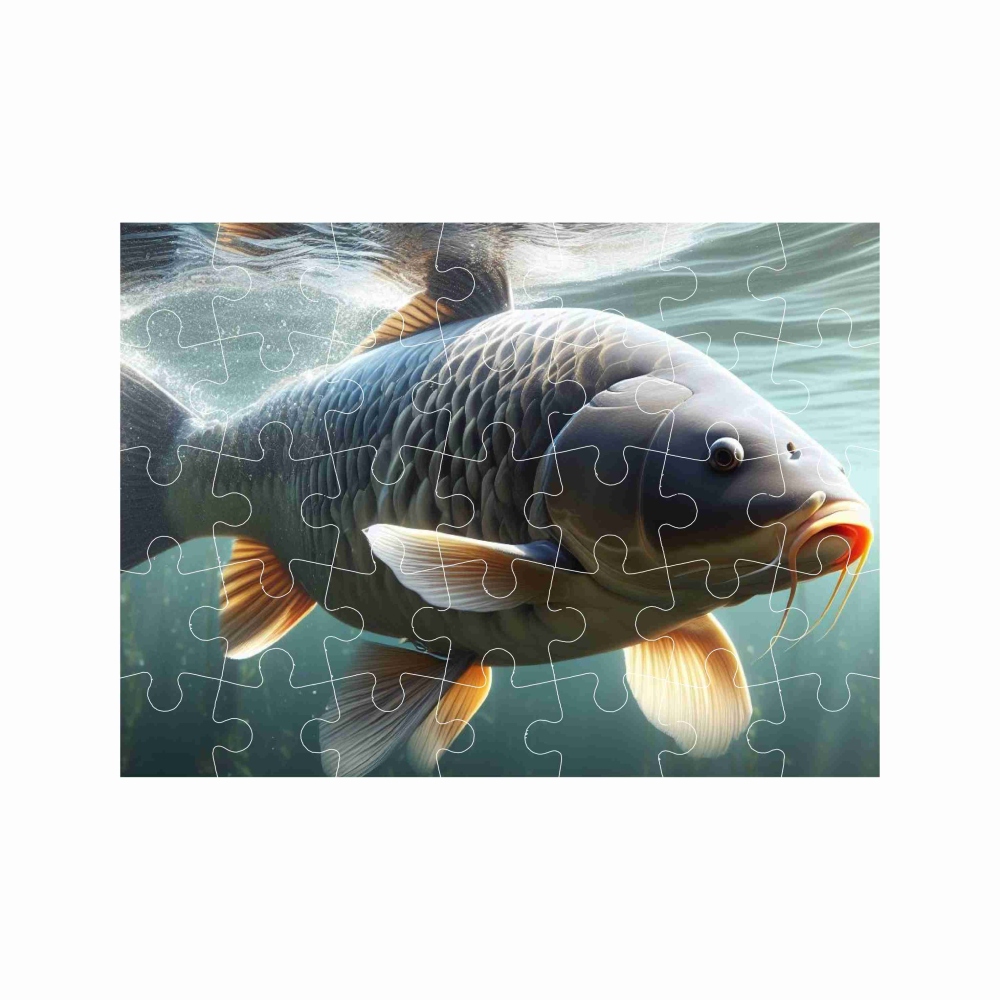 Puzzle 27x19,5cm (35 darab) képpel - ponty