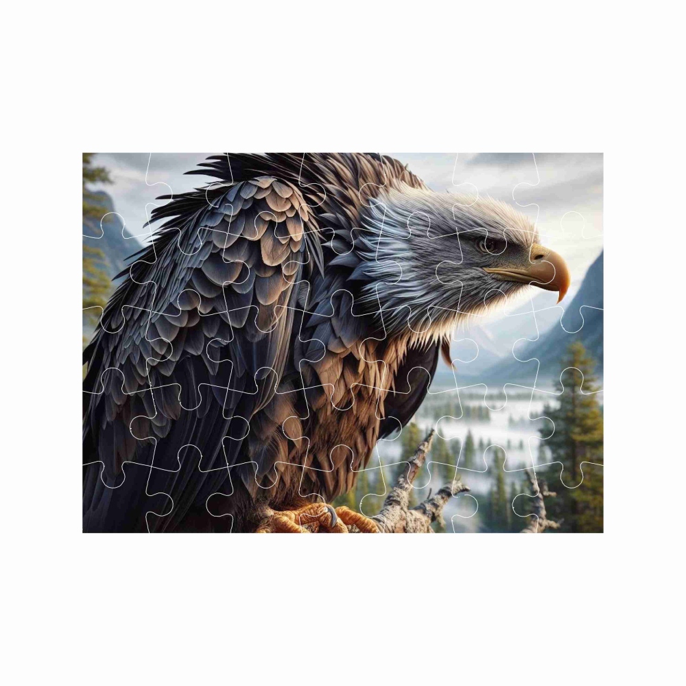 Puzzle 27x19,5cm (35 darab) képpel - sas
