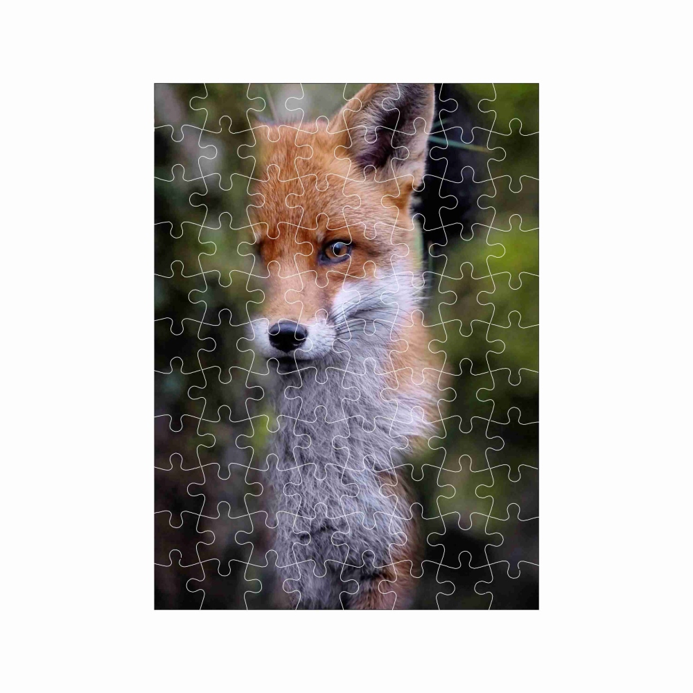 Puzzle 27x19,5cm (88 darab) képpel - róka