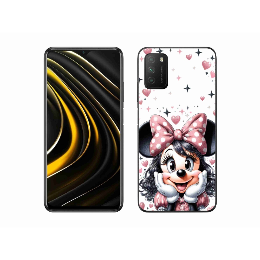 Gél borítás mmCase a Xiaomi Poco M3-hoz - minnie