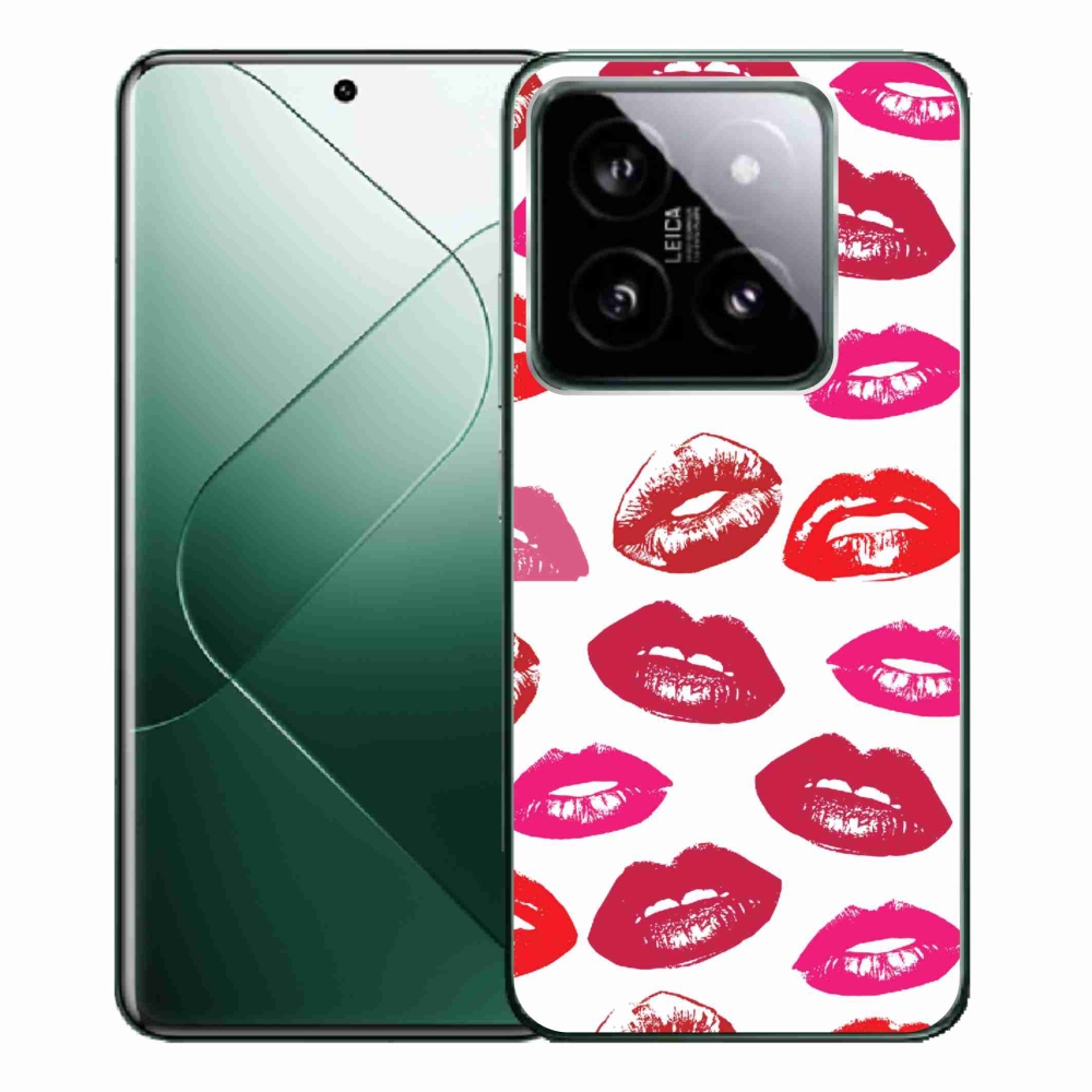 Gél borítás mmCase a Xiaomi 14 Pro számára - ajkak