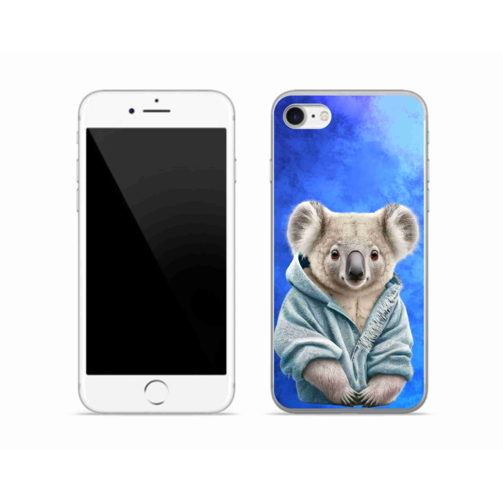 Zselés borítás mmCase iPhone SE (2020) - koala pulóverben