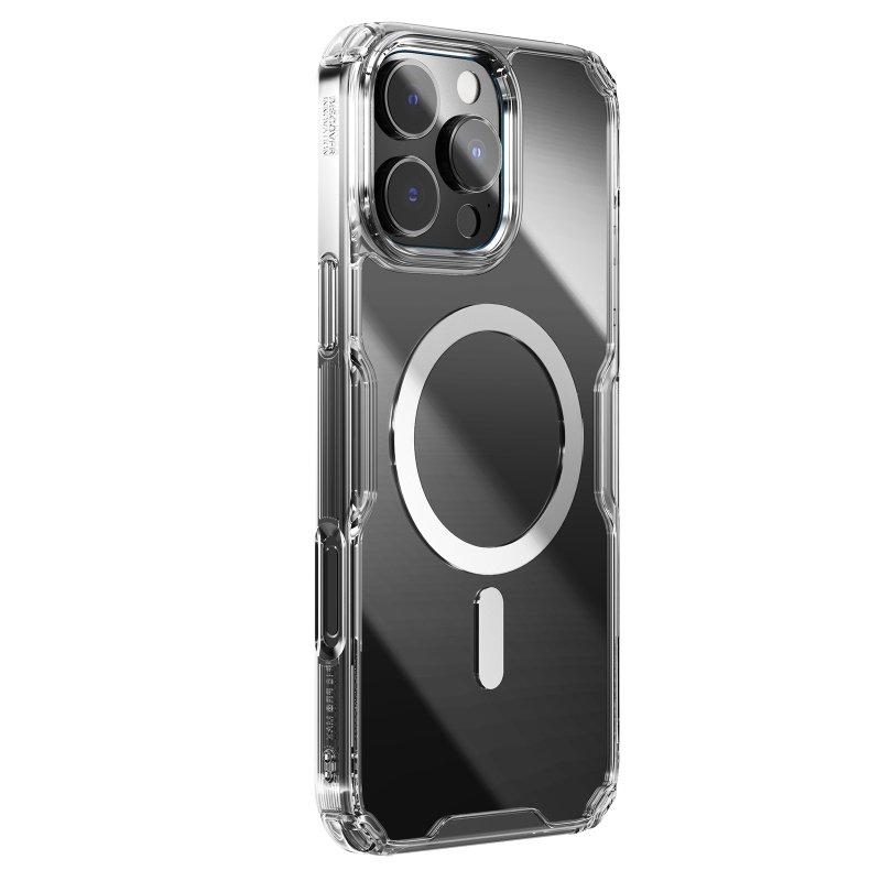 Nillkin Nature TPU PRO mágneses borítás Apple iPhone 16 Pro készülékhez Átlátszó
