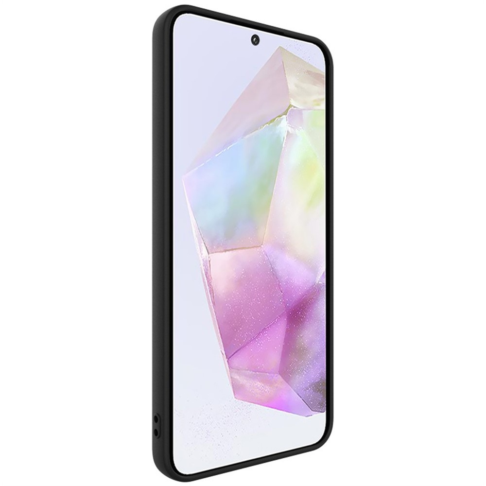 IMK matt zselés tok Samsung Galaxy A56 5G - fekete