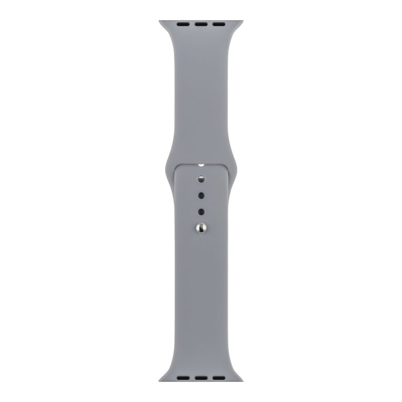 Csomag:ME szilikon szíj Apple Watch 42-49mm M-L szürke órához