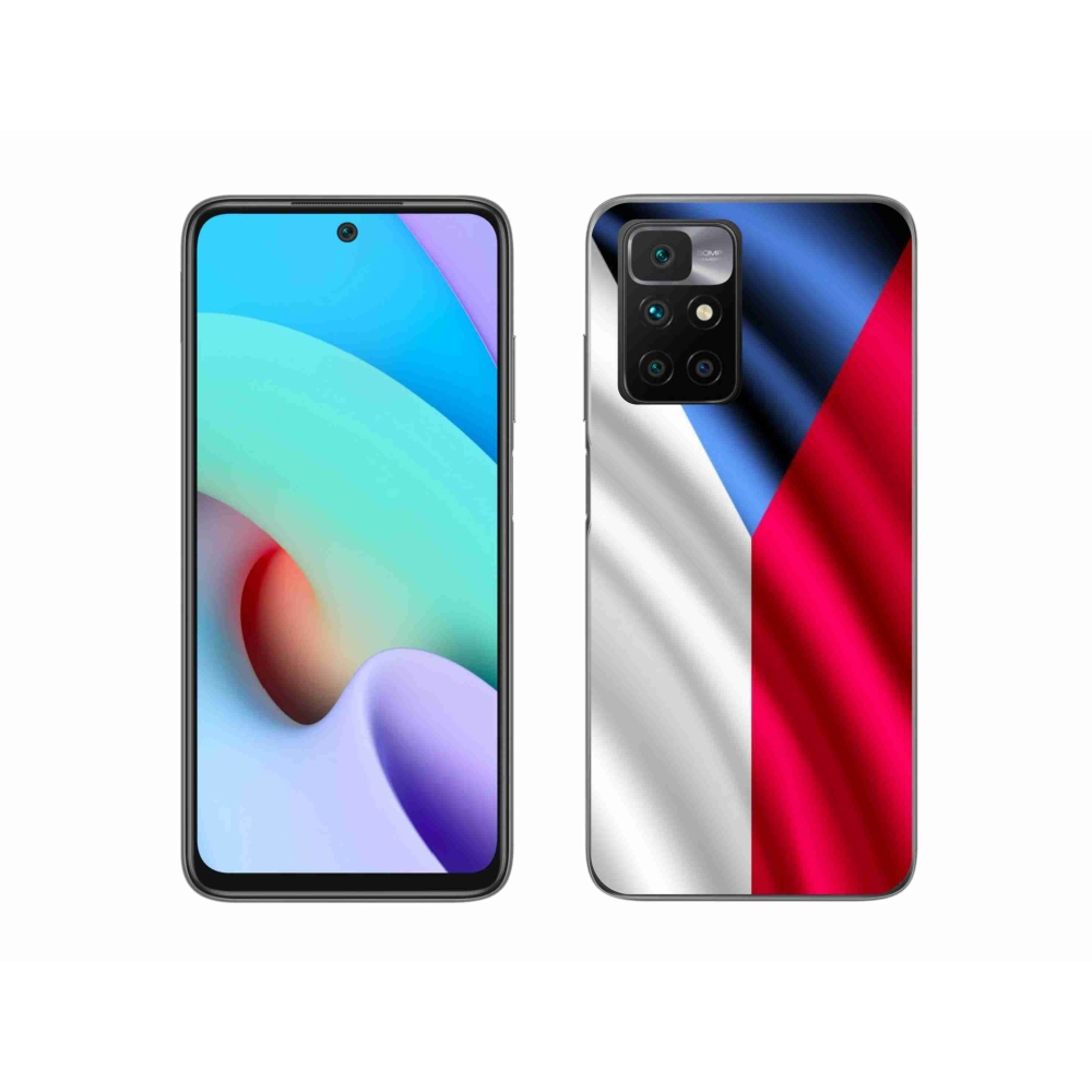 Gél védőhuzat mmCase a Xiaomi Redmi 10/Redmi 10 (2022) - cseh zászlóhoz