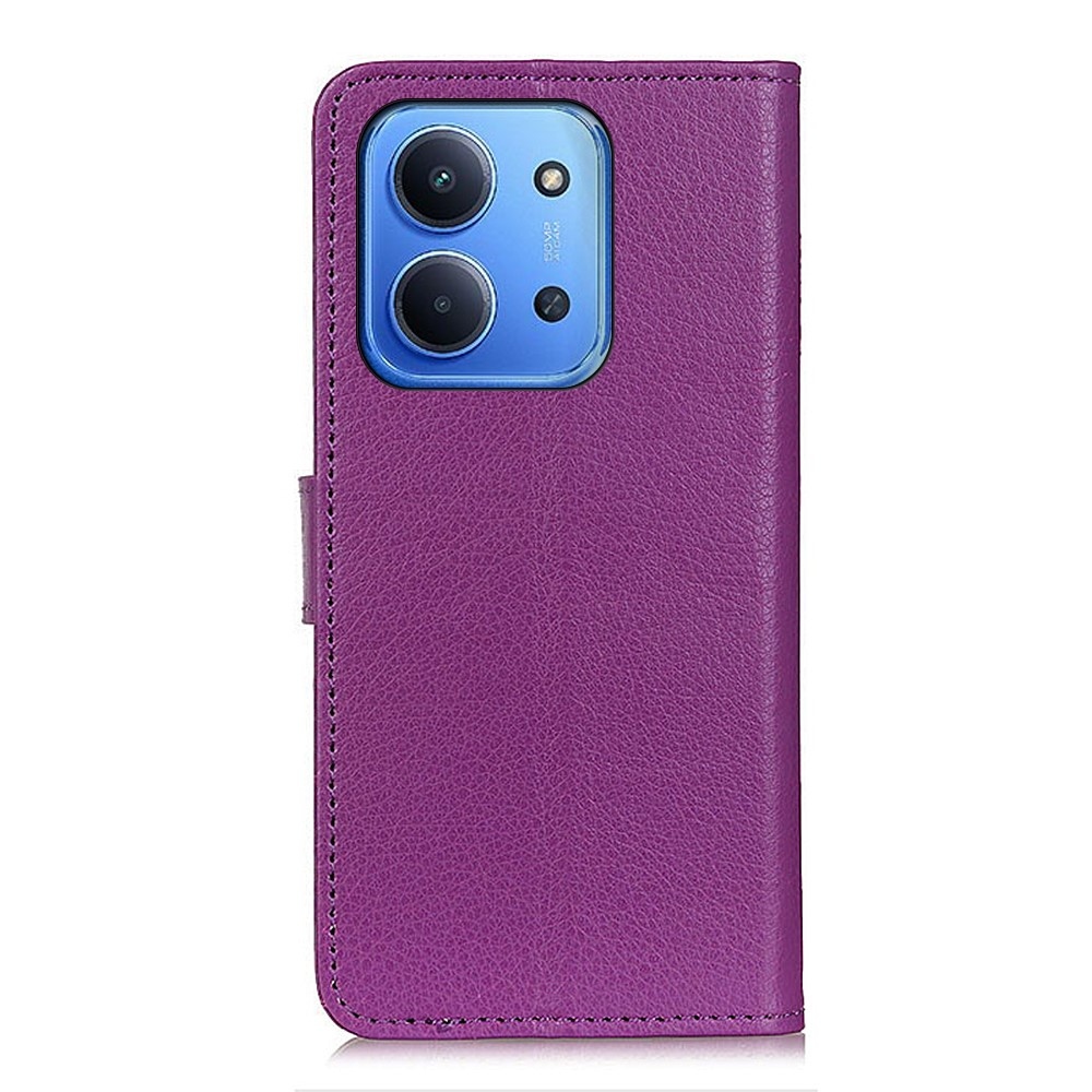Litchie könyvtáska Xiaomi Redmi 15C 4G/5G (173mm) - lila