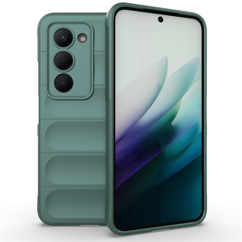 Rugg tartós zselés tok Xiaomi Redmi 15 4G (171mm) - zöld