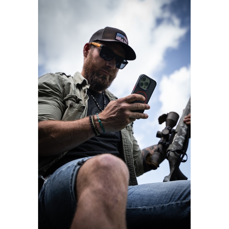 Tactical MagForce Hyperstealth 2.0 borító iPhone 11 készülékhez Fekete/Vörös