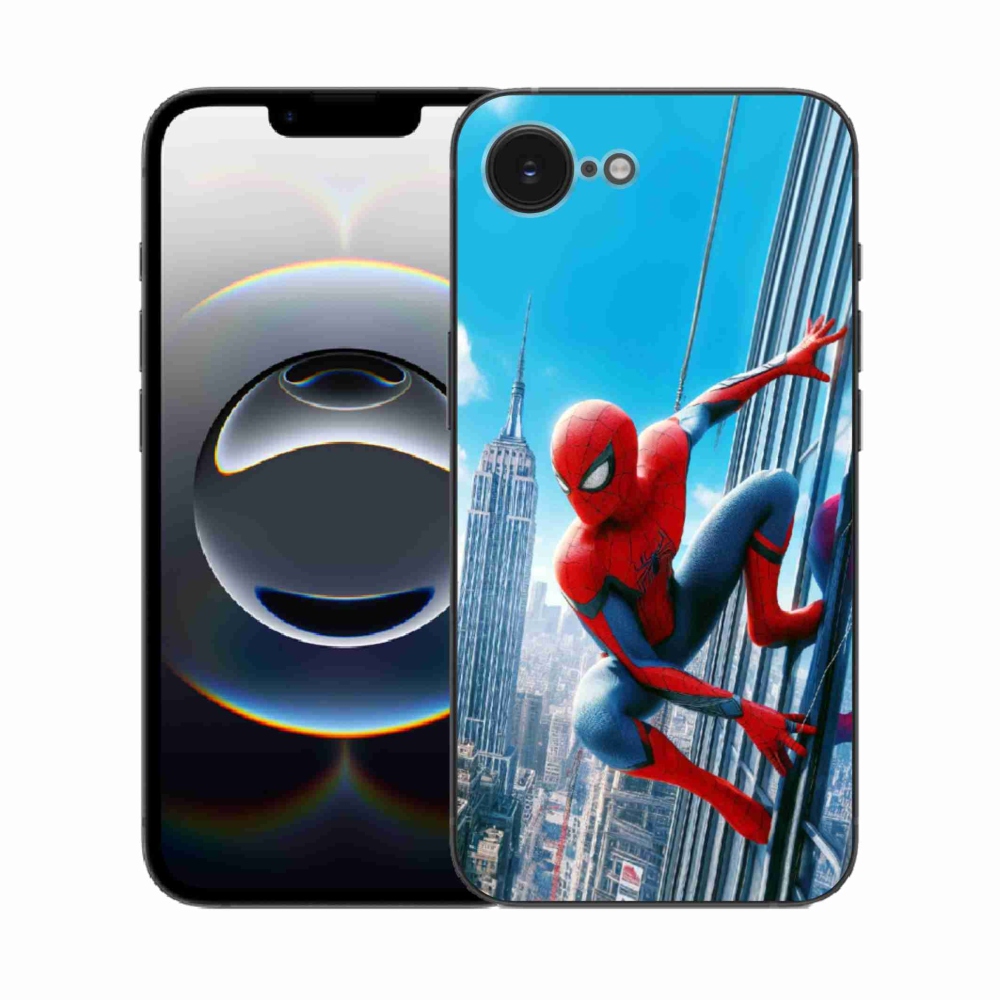Gél borítás mmCase iPhone 16e készülékhez - pókember