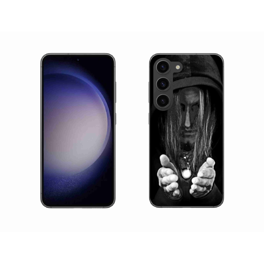 Gél borítás mmCase Samsung Galaxy S23 5G - titokzatos személy számára