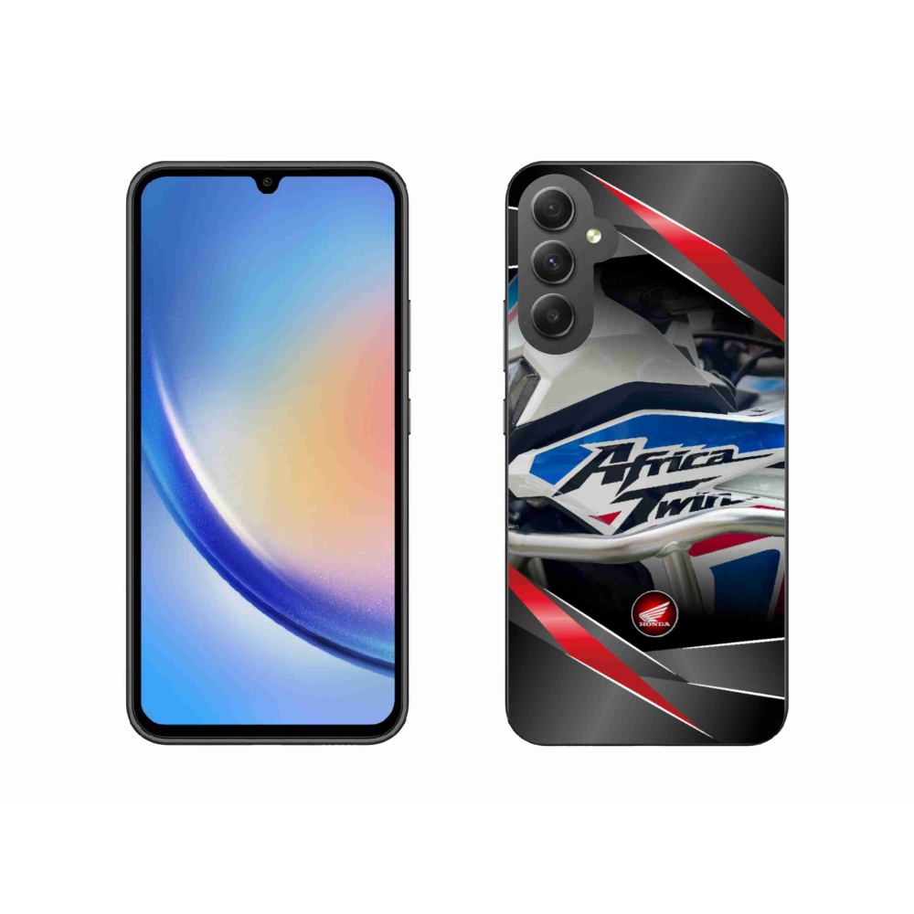 Gél borító mmCase Samsung Galaxy A34 5G - motoros honda