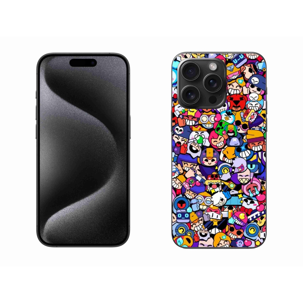 Zselés borítás mmCase iPhone 15 Pro Max készülékhez - brawl stars 2