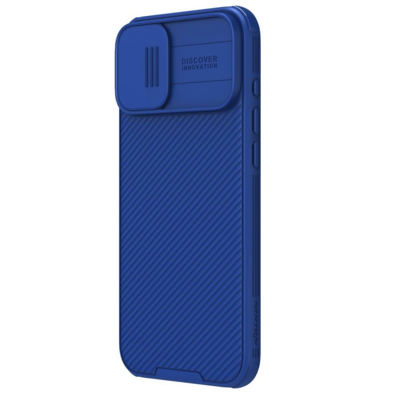 Nillkin CamShield PRO mágneses hátlap Apple iPhone 16 készülékhez Kék