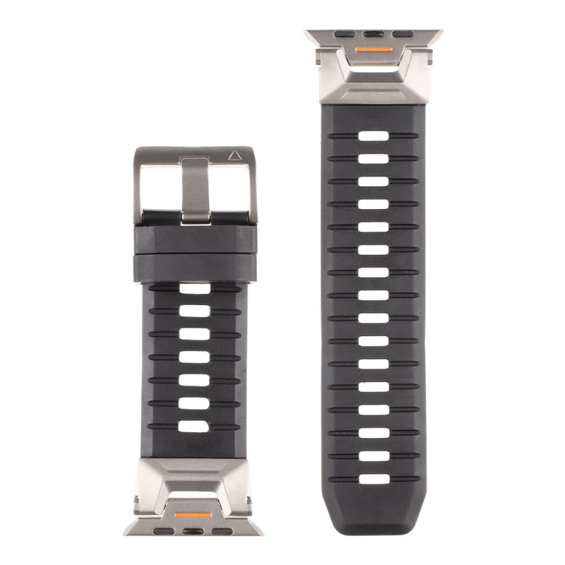 Taktikai strapabíró szalag Apple Watch Ultra Black órához