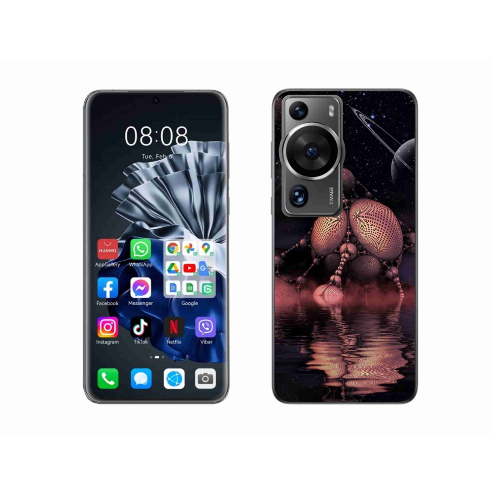 Gél borítás mmCase a Huawei P60 Pro számára - absztrakt motívum 19