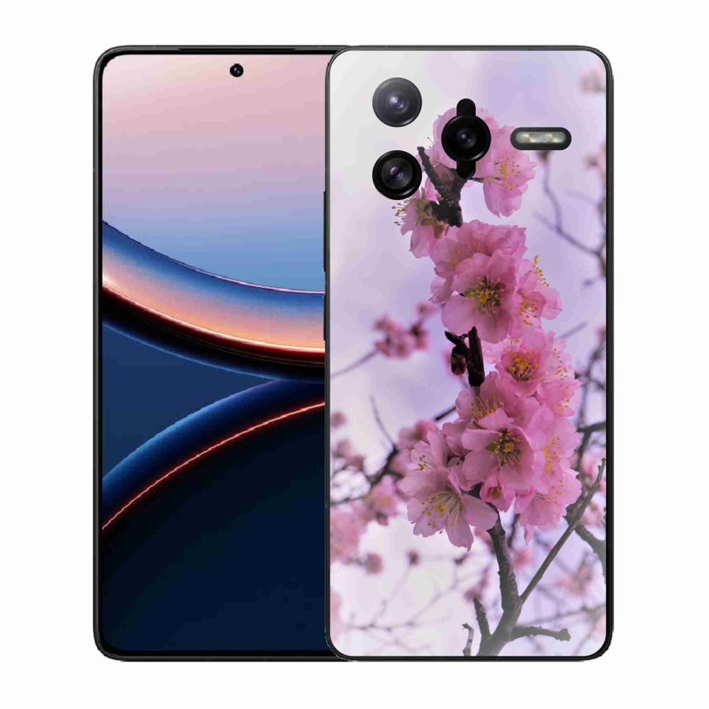 Gél borító mmCase a Xiaomi Poco F7 Ultra számára - virágok 7