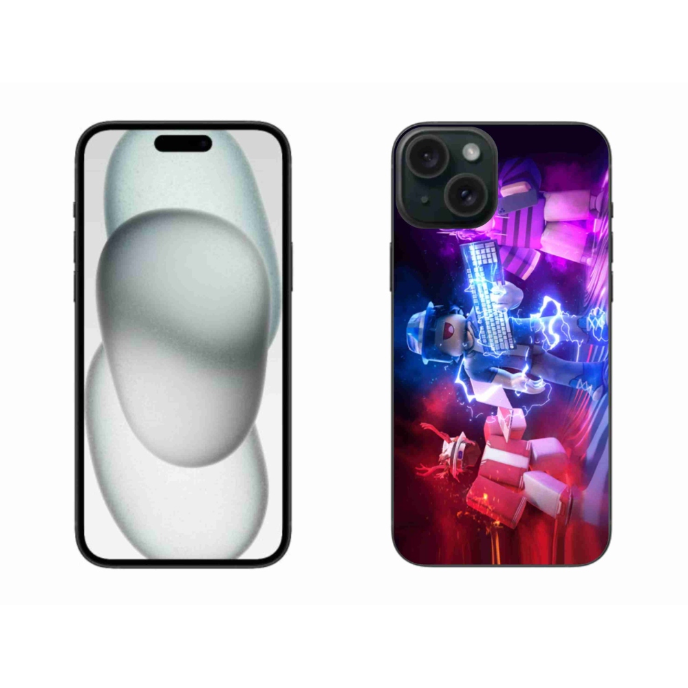 Gél borítás mmCase iPhone 15 Plus készülékhez - roblox