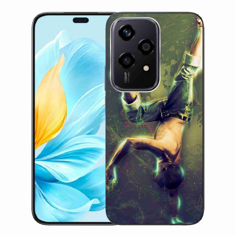 Zselés borítás mmCase a Honor 200 Lite 5G számára - breakdance