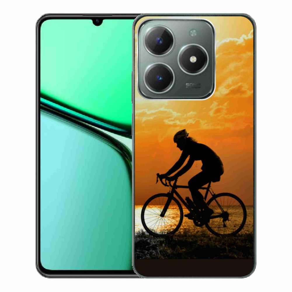 Gél borító mmCase a Realme C61 számára - kerékpározás