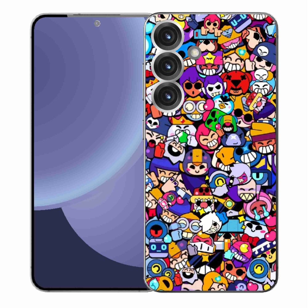 Zselés borítás mmCase Samsung Galaxy S25+ - verekedős csillagok 2