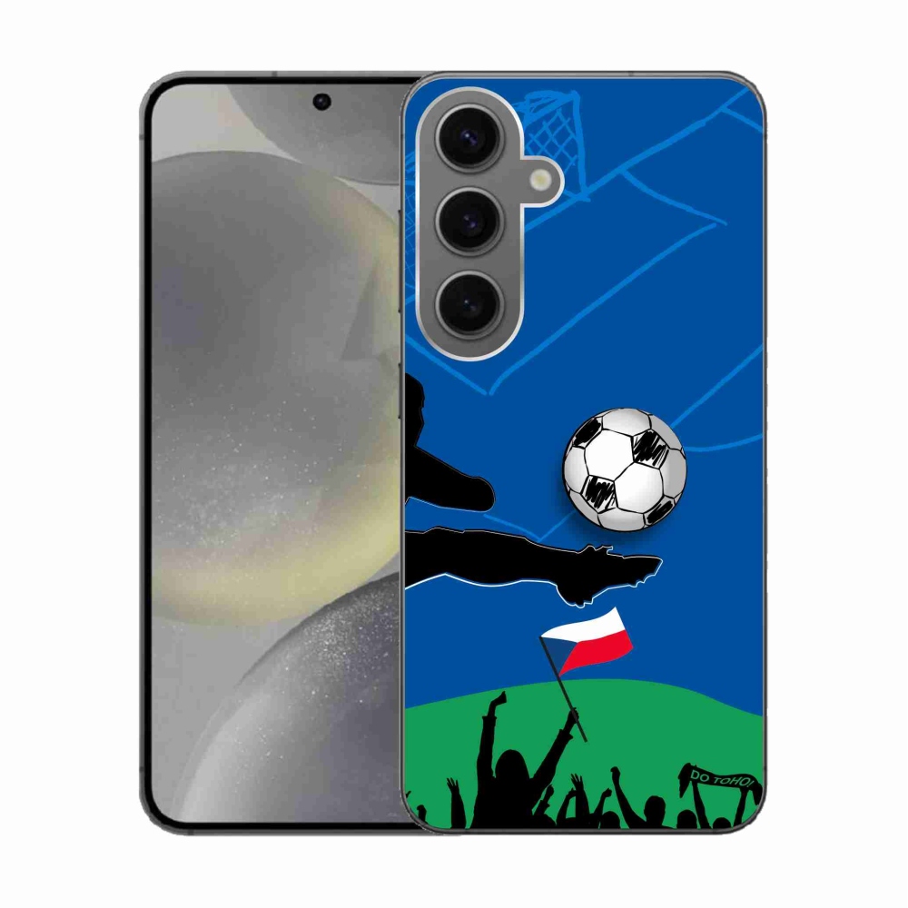 Gél borítás mmCase Samsung Galaxy S24 készülékhez - futballszurkolóknak