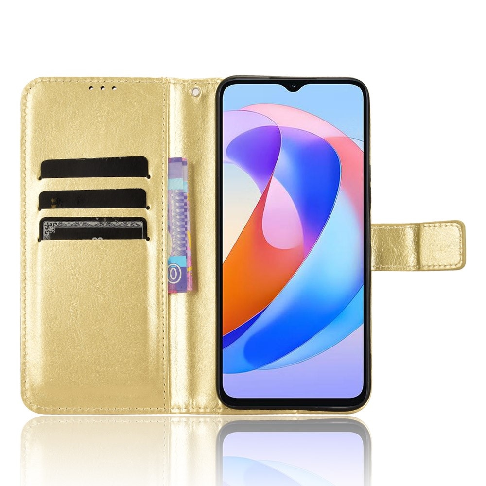 Lovas könyv tok a Honor Magic 6 Lite 5G számára - arany színben