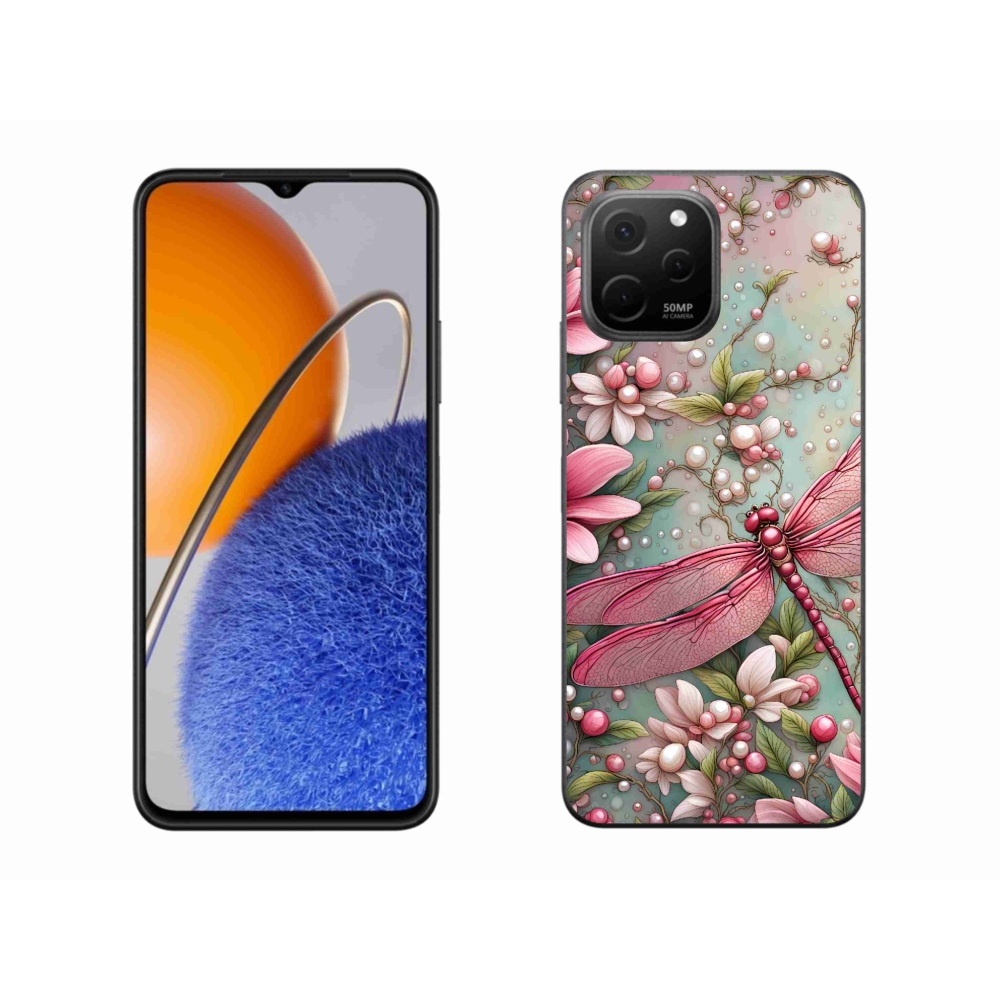 Gél borítás mmCase a Huawei Nova Y61 készülékhez - szitakötő