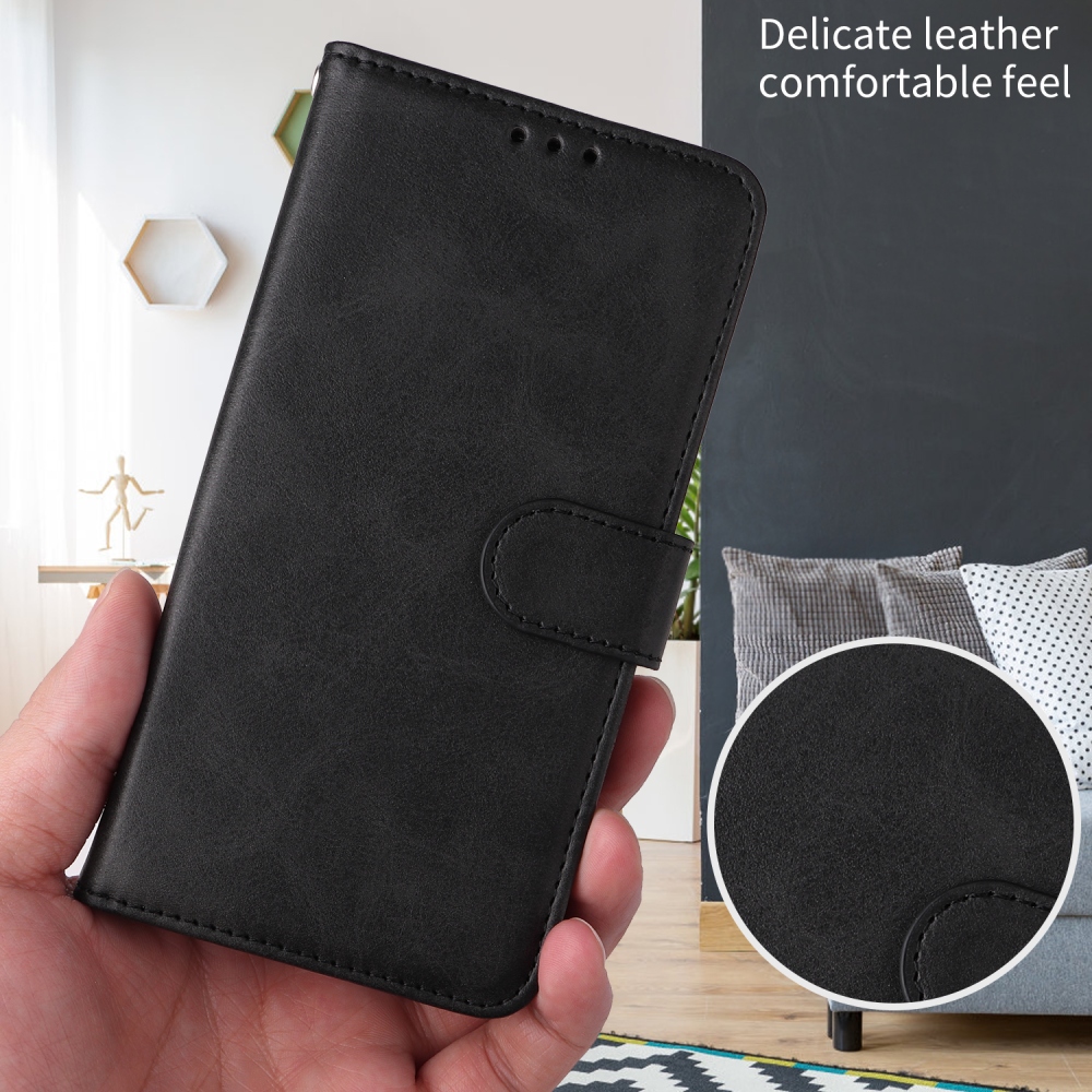Vérrögök könyv tok a Xiaomi Poco F7 5G-hez - fekete