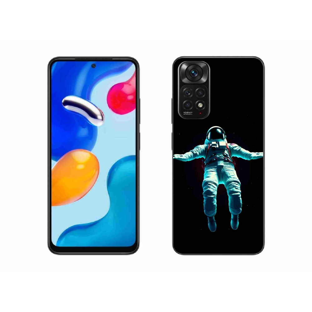 Gél borítás mmCase a Xiaomi Redmi Note 11S 4G-hez - kozmonauta