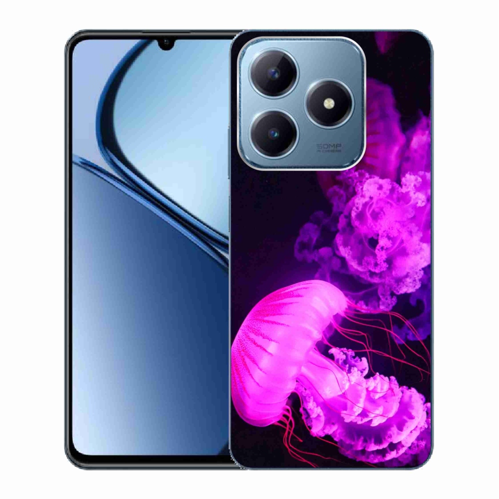 Zselés borítás mmCase a Realme C63 készülékhez - medúza 1