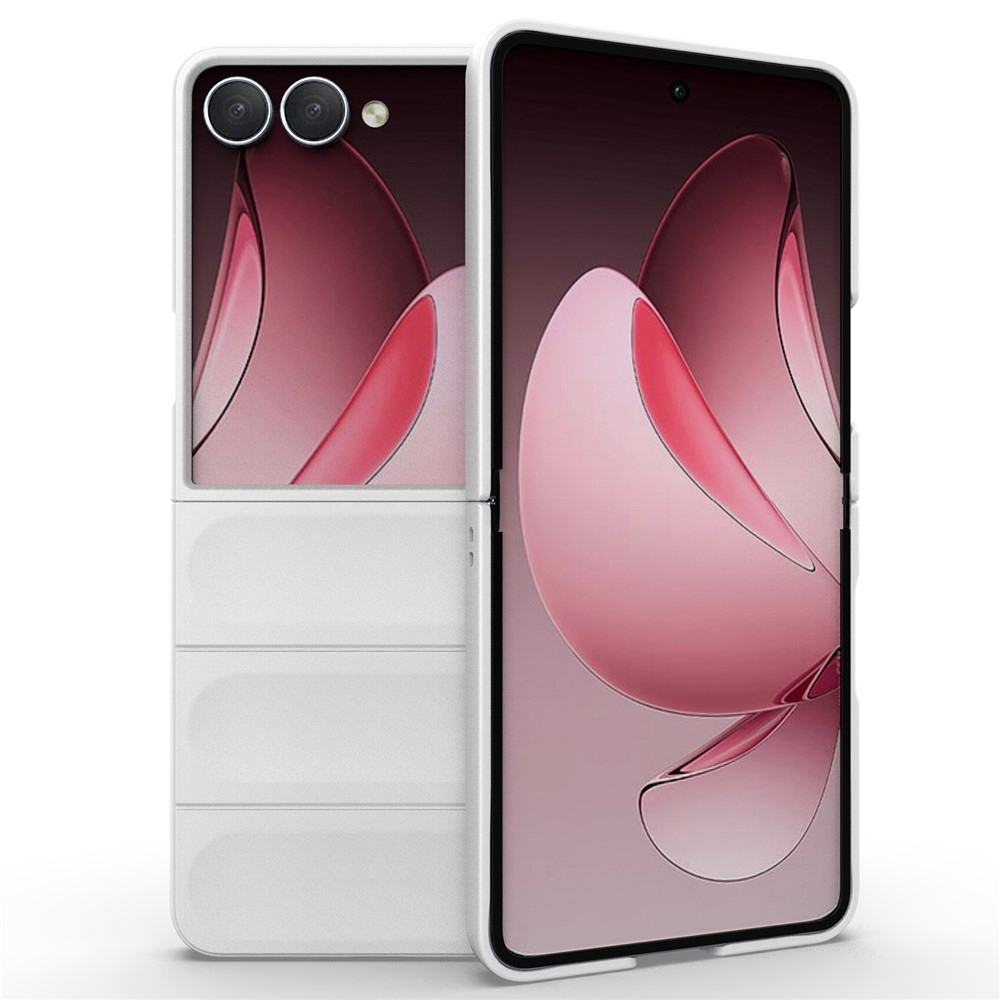 Rugg tartós zselés tok Samsung Galaxy Z Flip7 5G készülékhez - fehér